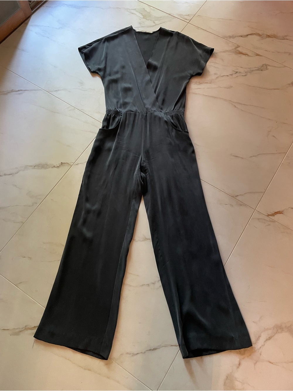 Silk jumpsuit